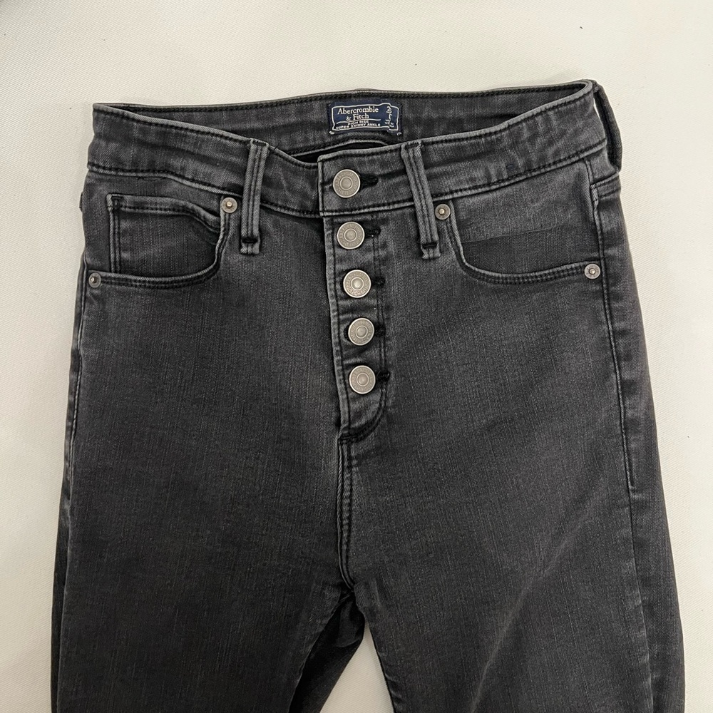 Abercrombie & Fitch High Waisted Skinny Jeans 0S